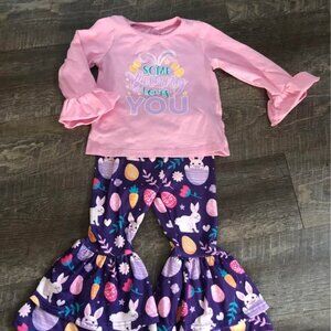 Easter Outfit, Girls Easter Outfit, Toddler Outfit, Girls Outfit